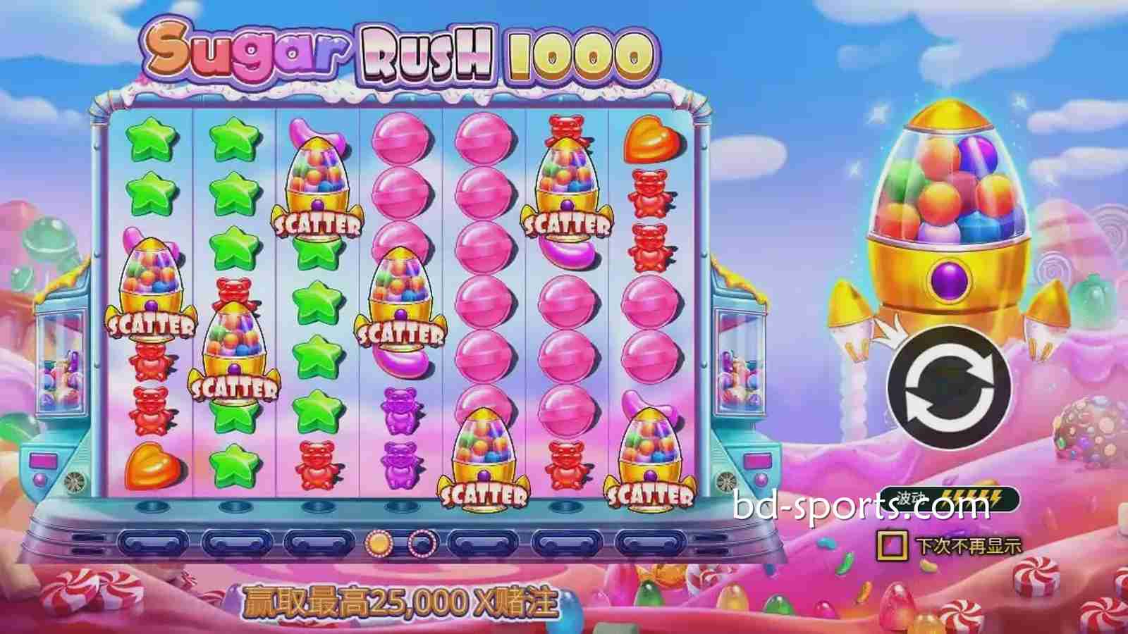 环球体育：《极速糖果1000》游戏带你进入甜蜜的糖果世界